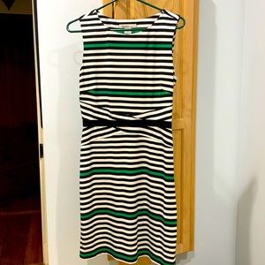 Size 8 striped dress by Laundry